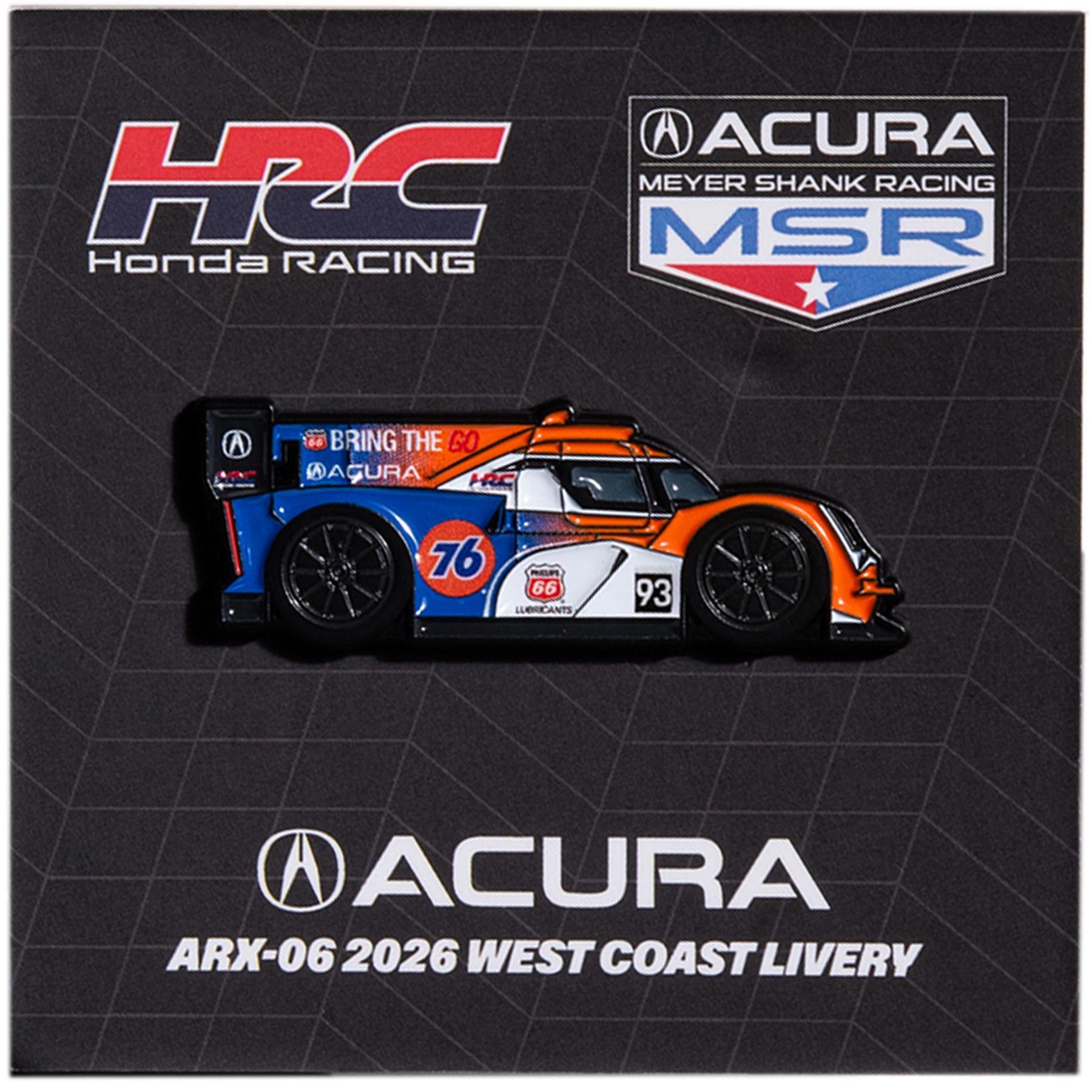 Acura MSR ARX-06 #93 West Coast Livery Pin