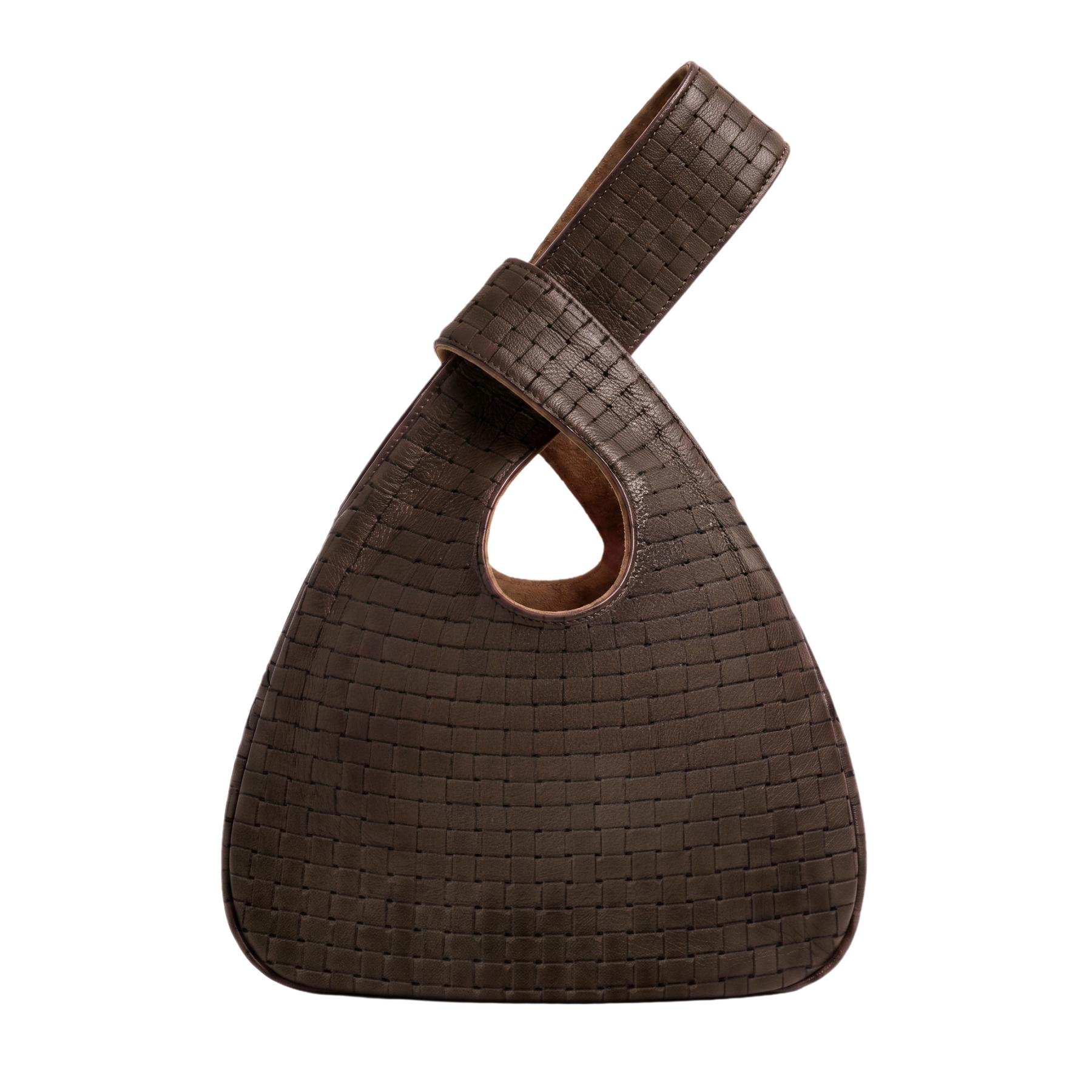 Weaved Mochi Bukuro Premium Leather Bag