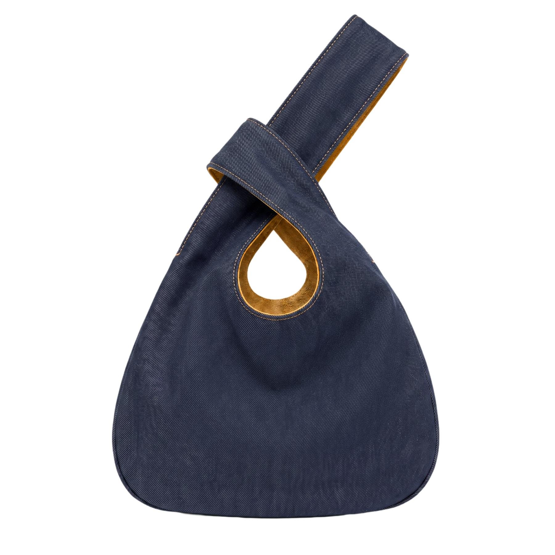 Indigo Mochi Bukuro Premium Denim Bag