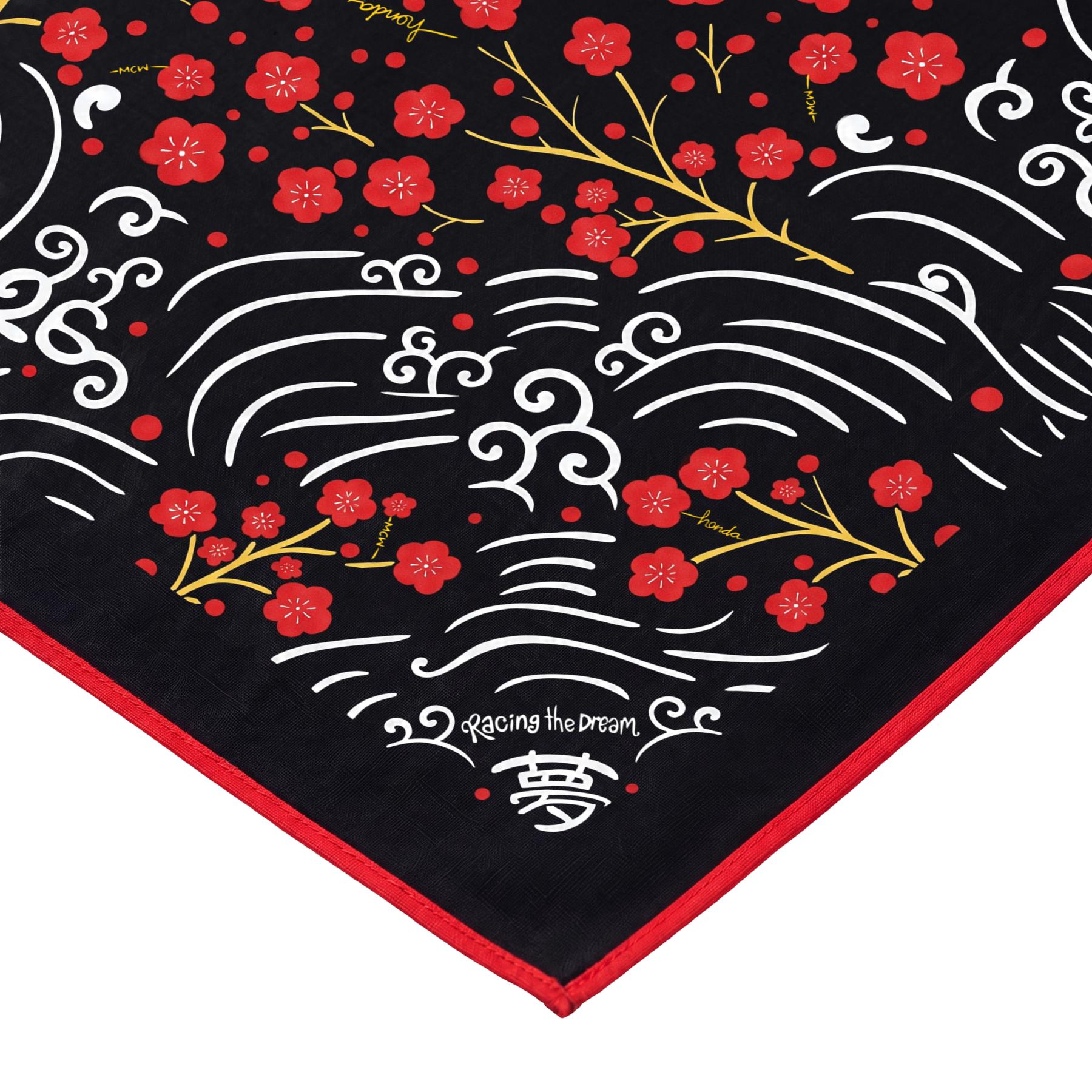 Racing The Dream Bloom Silk Scarf